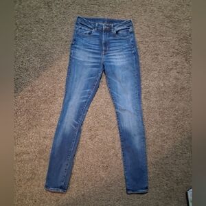 Stylish Blue Skinny Jeans